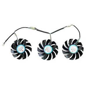 FD7010H12 4PIN 75มม. FDC10H12D9-C GPU RX <span class=keywords><strong>5600</strong></span> <span class=keywords><strong>XT</strong></span> สำหรับแซฟไฟร์ RX <span class=keywords><strong>5600</strong></span> <span class=keywords><strong>XT</strong></span> 6G การ์ดจอ D6รุ่นแพลทินัม Pro OC - Product Image 2