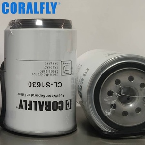 Fabricante Chino Coralfly, Filtro Separador de Agua y Combustible Diésel para Camiones 23401-1630 FS19687 P551057 BF1223-O ISO/TS 16949 Nuevo - Product Image 1
