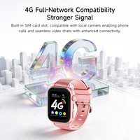 Montres pour enfants, montre connectée Android, Amérique du Sud, 4G GPS SOS, 1+8G, étanche IP67, montre intelligente avec suivi de la fréquence cardiaque