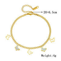 Corée nouvelle mode lettre étoile pendentif femme Simple Vintage Bracelet en acier inoxydable bijoux de luxe accessoires Bracelet