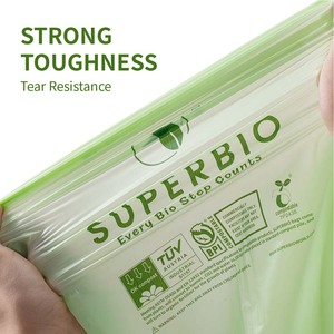 2.6 Gallon and 13 Gallon PLA Corn Based <strong>Compostable</strong> <strong>Bags</strong> Bioplastic 100% Biodegradable Plastic Trash <strong>Bags</strong> Garbage Waste <strong>Bags</strong> - Product Image 5