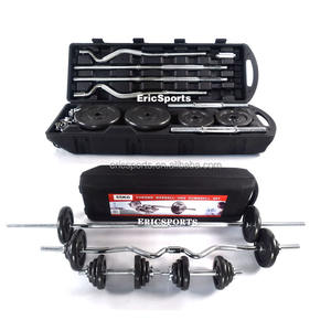 ผลิตอุปกรณ์ฟิตเนสยิมฟรี ชุดดัมเบลยกน้ําหนักสีดําปรับได้ 55KG - Product Image 2