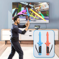 Kit d'accessoires sportifs 16-en-1 à commande de mouvement pour console Nintendo Switch 2 : Raquette de tennis et club de golf pour kit de jeu sportif Switch 2