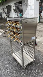 Chauffe-Plats <span class=keywords><strong>Professionnel</strong></span> Shineho en Acier Inoxydable pour Hamburgers/Frites/Poulet Frit KFC, 3 Niveaux, 9 Plateaux, pour Usage Commercial - Product Image 6