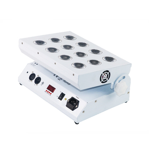 12x18W 2.4G không dây DMX IR điều khiển từ xa Rửa ánh sáng (Màu Trắng) - Product Image 1