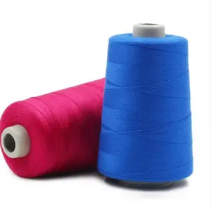 Raw White 100% Polyester Sewing Thread with Best Price