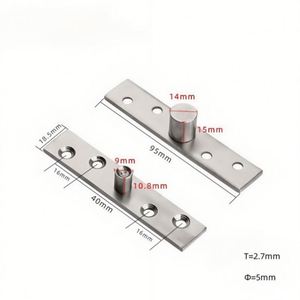 หมุนได้360องศาบานพับแบนสแตนเลสซ่อนสำหรับห้องครัวห้องรับประทานอาหารห้องนั่งเล่นห้องนอนโรงแรมอพาร์ตเมนต์เตียงยิมใช้ - Product Image 5