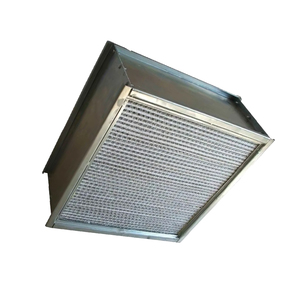 Meilleur prix <span class=keywords><strong>Filtre</strong></span> à air HEPA en fibre de verre pour salles blanches, ULPA H11 H12 H14 U15, à plis mini ou plissés profonds, pour la filtration des <span class=keywords><strong>particules</strong></span> de papier - Product Image 1