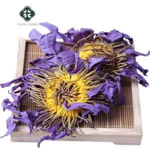 Großhandel natürliche getrocknete blaue Lotusblume Nymphaea Tetra gona für Tee