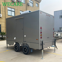 Wecare – Nouvelle toilette mobile extérieure personnalisée, remorque de camping, toilettes de luxe portables, salle de bain et douche à vendre