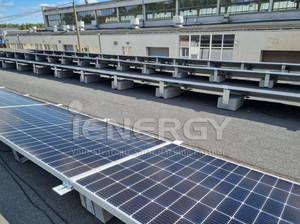 Support de panneau solaire en alliage d'aluminium argenté en forme de <span class=keywords><strong>Z</strong></span>, facile à installer, pour alimentation extérieure, fixation sur toit plat ou au sol dans le jardin - Product Image 4