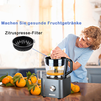 Pengolah Makanan, TopStrong 11-in-1 Pengolah dan Blender Makanan dengan Fungsi Memotong, Mencampur, Menguleni, Menggiling, Mengocok, Membuat Jus, 1100W