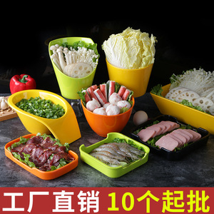 Tazón de melamina Kaiboya 4022 redondo de color sólido, contenedor de alimentos para servicio de café y té en hoteles - Product Image 2