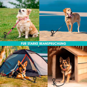 Heavy Duty 15 Zoll Stahl Spiral Boden Anker Pfahl Outdoor Klapp ring Tie-Downs Trampolin Gelände Strand Hund Anker - Product Image 6