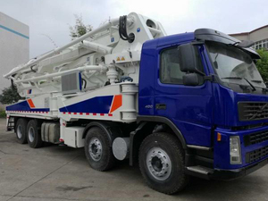 รถปั๊มคอนกรีตขายดี รุ่น 49m 49x-6rz ระบบไฮดรอลิก แบบสี่เพลา 35 ตัน สำหรับขาย - Product Image 2