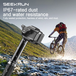 <span class=keywords><strong>Tija</strong></span> de sillín inteligente SEEKRUN con control remoto inalámbrico, ajustable, diseño telescópico para bicicleta de montaña y carretera - Product Image 6