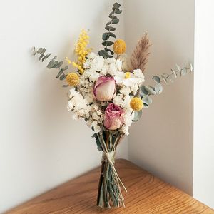 <span class=keywords><strong>Bouquet</strong></span> <span class=keywords><strong>de</strong></span> fleurs séchées préservées, rose, orchidée, coton, pour la décoration d'arche <span class=keywords><strong>de</strong></span> mariage, décoration <span class=keywords><strong>de</strong></span> hall d'hôtel, décoration <span class=keywords><strong>de</strong></span> table - Product Image 3