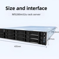 Serveur de stockage de données en rack 2U OEM, double disque dur SAS SATA 3,5 pouces à échange à chaud, serveur de stockage NAS IPSAN 10GbE ISCSI