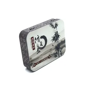 Caja de hojalata para tarjetas de diseño personalizado, caja de hojalata para guardar tarjetas, índice o tarjetas de felicitación, gran oferta