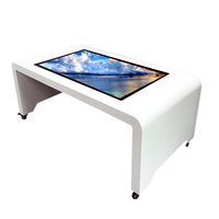 Smart Lcd Table 55 "Pantalla táctil interactiva Multi juego Adulto Impermeable 32 43 47 55 pulgadas Table Touch Screen