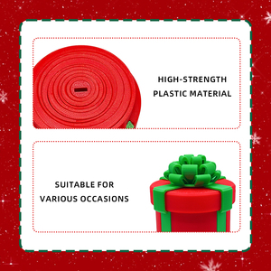 Scatola Regalo Natalizia Stampata in 3D con Coperchio e Fiocco, Contenitore Rotondo in PLA per Caramelle e Gioielli, Decorazione Festiva - Product Image 4