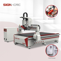 Máquina CNC de Alta Velocidad para Trabajar la Madera, Máquina CNC de Tallado de Madera de 3 Ejes 1325, Máquina Fresadora CNC para Madera