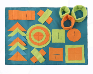 Alfombra Olfativa para Perros Oxford Square Series, Tapete Interactivo de Forrajeo y Alimentación para Mascotas - Product Image 4