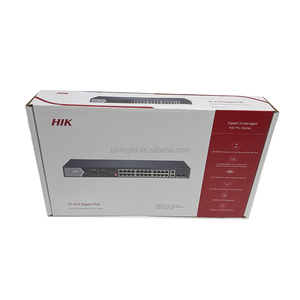 Conmutador POE no gestionado Gigabit de 24 puertos con protección contra sobretensiones de 6KV, conmutador POE Hikvison con <span class=keywords><strong>2</strong></span> SFP - Product Image 4