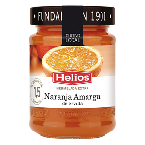 Helios Mermelada de Naranja Amarga Extra 340G Sin Gluten - Product Image 1