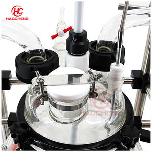 เครื่องปฏิกรณ์แก้ว50L บริสุทธิ์สำหรับยกตกผลึกอัตโนมัติ - Product Image 2