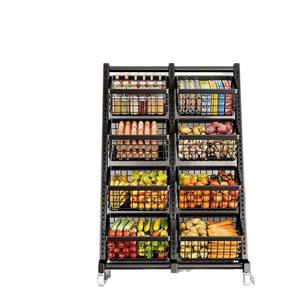 Estante de Almacenamiento de Toallas de Cocina de Doble Nivel, de Acero Inoxidable, Impermeable, Moderno, de Piso a Techo, con Diseño No Plegable - Product Image 2