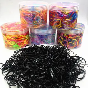 Rubber Bands Children Colored Hair, Rubbers Hair Ties Small