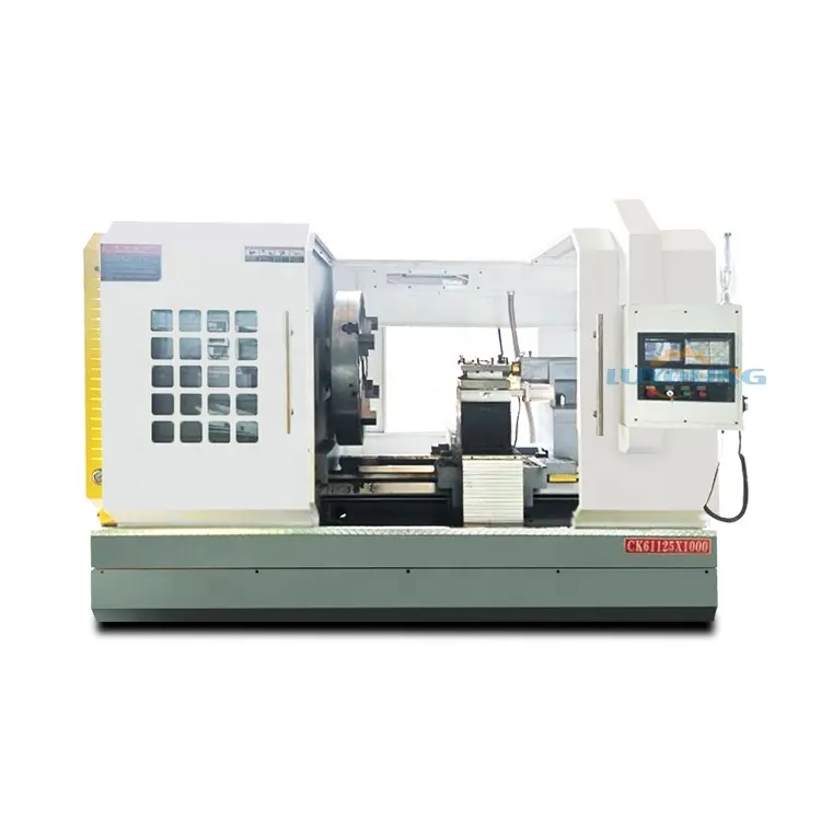 Ck61125 Chất lượng cao chuyên nghiệp dầu Ống threading EMCO CNC Lathe để bán