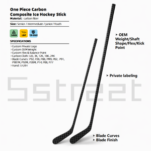 Bâton <span class=keywords><strong>de</strong></span> gardien <span class=keywords><strong>de</strong></span> but P31 en fibre <span class=keywords><strong>de</strong></span> carbone, ultra léger, 23"25"26"27", LH RH, bâton <span class=keywords><strong>de</strong></span> gardien <span class=keywords><strong>de</strong></span> but monobloc pour adulte, junior, compétition - Product Image 5