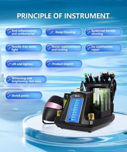 Machine de microdermabrasion faciale portable 9 en 1 à <span class=keywords><strong>prix</strong></span> d'usine, petite machine à bulles Aqua Peel pour spa - Product Image 5