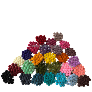 Fiori decorativi per interni migliore qualità preservata Billy Craspedia Ball bottoni Billy per la decorazione domestica della disposizione dei fiori - Product Image 1