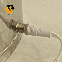 Seau chauffant pour miel en acier inoxydable 304 / 201 |   Thermostat numérique PID 0-100 ° C |   Apiculture et transformation alimentaire |   Capacité de 70L / 90L