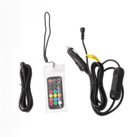 Antennes Multicolores ZYZ, Lumières LED de Sécurité pour Mât de Drapeau, Nouveau Style, pour Ranger/Raptor 2019-2025, Sans Perçage