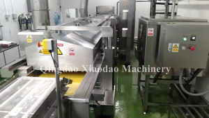 Liên Tục Điện Lá Crackers Tôm Nồi Chiên Dòng Máy Cho Hải Sản Nhà Máy Chế Biến - Product Image 4