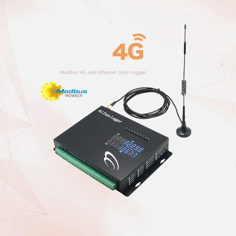 Modbus 4GおよびイーサネットLoraデータロガーgsm送信機および受信機モジュール