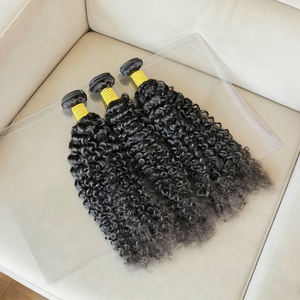 Lots de Cheveux Brésiliens Bouclés Jerry 100% Cheveux Humains Véritables Couleur Marron Longueur Extensible 8-34 Pouces Vente en Gros - Product Image 5