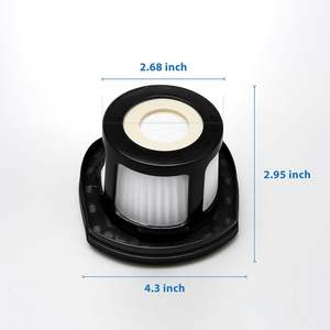 Filtre Fette-Ensemble de filtres pour <span class=keywords><strong>aspirateur</strong></span> compatible avec l'<span class=keywords><strong>aspirateur</strong></span> à main B-issell Pet Hair Eraser. Comparer à la pièce #1614212, 1614203 - Product Image 2