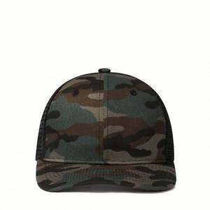 Wholesale OEM Personalized Customized <b>Patches</b> Camo Black 1024 Richardson Fashion Summer Hat Blank Curved Brim Snapback Cap - Product Image 3