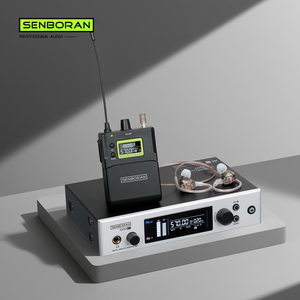 Sistem Penerima Bodypack Senboran Stereo untuk <span class=keywords><strong>In</strong></span>-<span class=keywords><strong>Ear</strong></span> Stage Return IEM dengan Pita Frekuensi 500MHz - Product Image 1