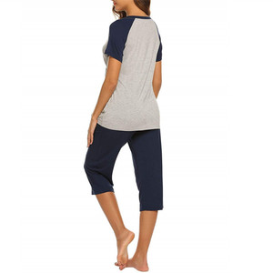 Mamma che allatta maternità donna incinta dolce mamma vestiti incinta e <span class=keywords><strong>allattamento</strong></span> a strati Jogger Set per le donne - Product Image 6