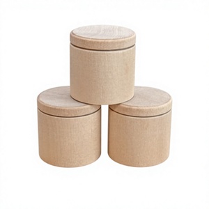 ชุดกล่องเก็บอาหารไม้ทรงกลม ฝาปิดแบบพลิกได้ ปิดสนิท ทำด้วยมือ คลาสสิก สำหรับใส่เครื่องเทศในครัว ใช้กับเตาได้ ปลอดภัยสำหรับเครื่องล้างจาน - Product Image 3
