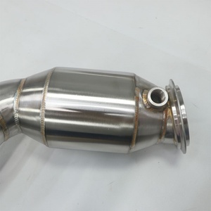 Tuyau d'échappement en acier inoxydable 304 à 200 cellules, 1,5 mm, avec bouclier thermique pour M3 M4 G80 G82, avec garantie EPA de 5 ans - Product Image 2