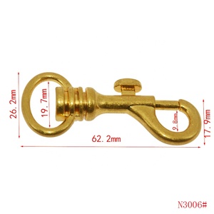 20Mm <span class=keywords><strong>Snap</strong></span> Móc Nhiệm Vụ Nặng Nề Túi Kim Loại Phần Cứng Nhà Sản Xuất Cung Cấp Biểu Tượng Tùy Chỉnh Kim Loại Vòng Chìa Khóa Khóa Cho Con Chó Cổ Áo - Product Image 2