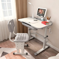 Table d'étude pour enfants, bureau d'écriture pour élèves du primaire, mobilier de classe réglable, ensemble scolaire