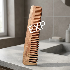 Handmade Polished Eco-Friendly Wooden Comb Set Natural Wood Rectangle Shape Durable Craft for Wedding Decoration & Gift - Product Image 4
